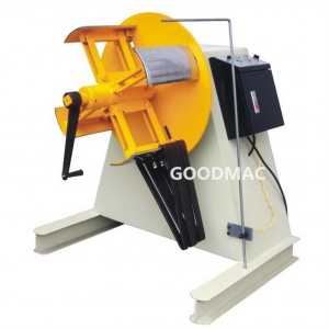 Motorized decoilers, model MT-200, 300, 400, 500, 600, 700, 800, 1000, 1300, 1600